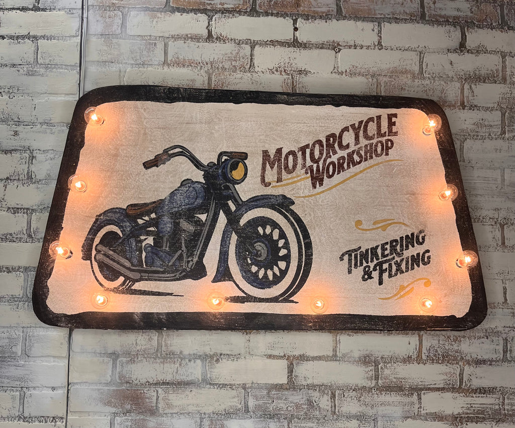 marquee motorcycle workshop